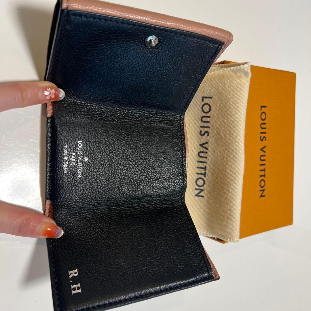 LOUIS VUITTON 三つ折り財布 ホワイト/ピンク