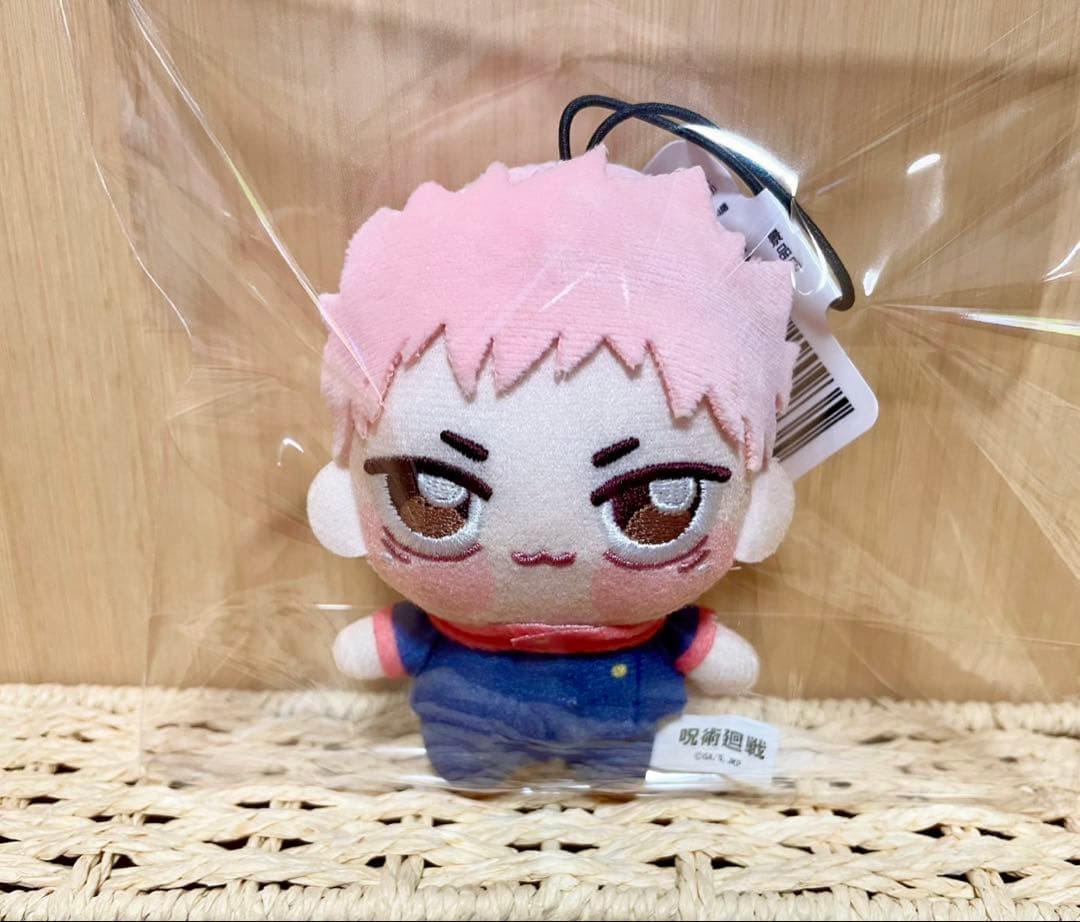 ☆美品☆呪術廻戦　ちょぴぬいぷち　虎杖悠仁　ユージ　ぬいぐるみ　桃ゆじ　エラー品