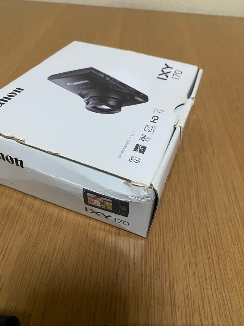 SDカード付❗️付属品完備❗️Canon IXY 170 コンパクトデジカメ