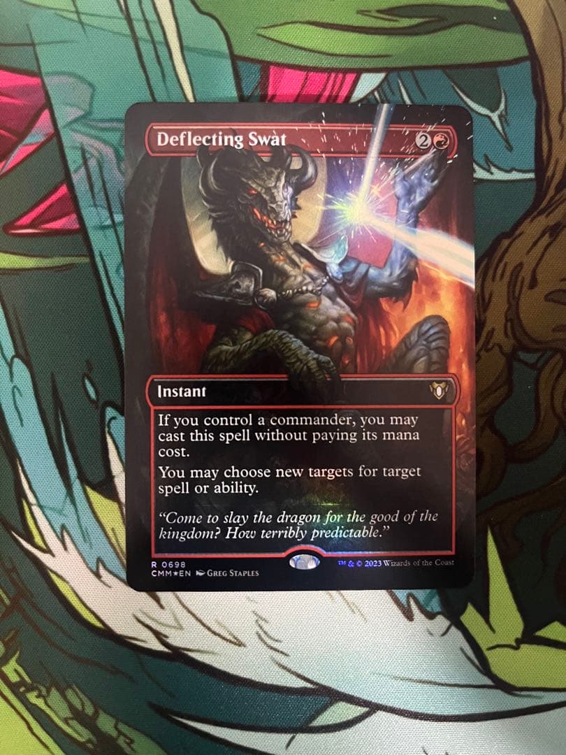 MTG 偏向はたき ボーダーレス foil 英語版 統率者マスターズ