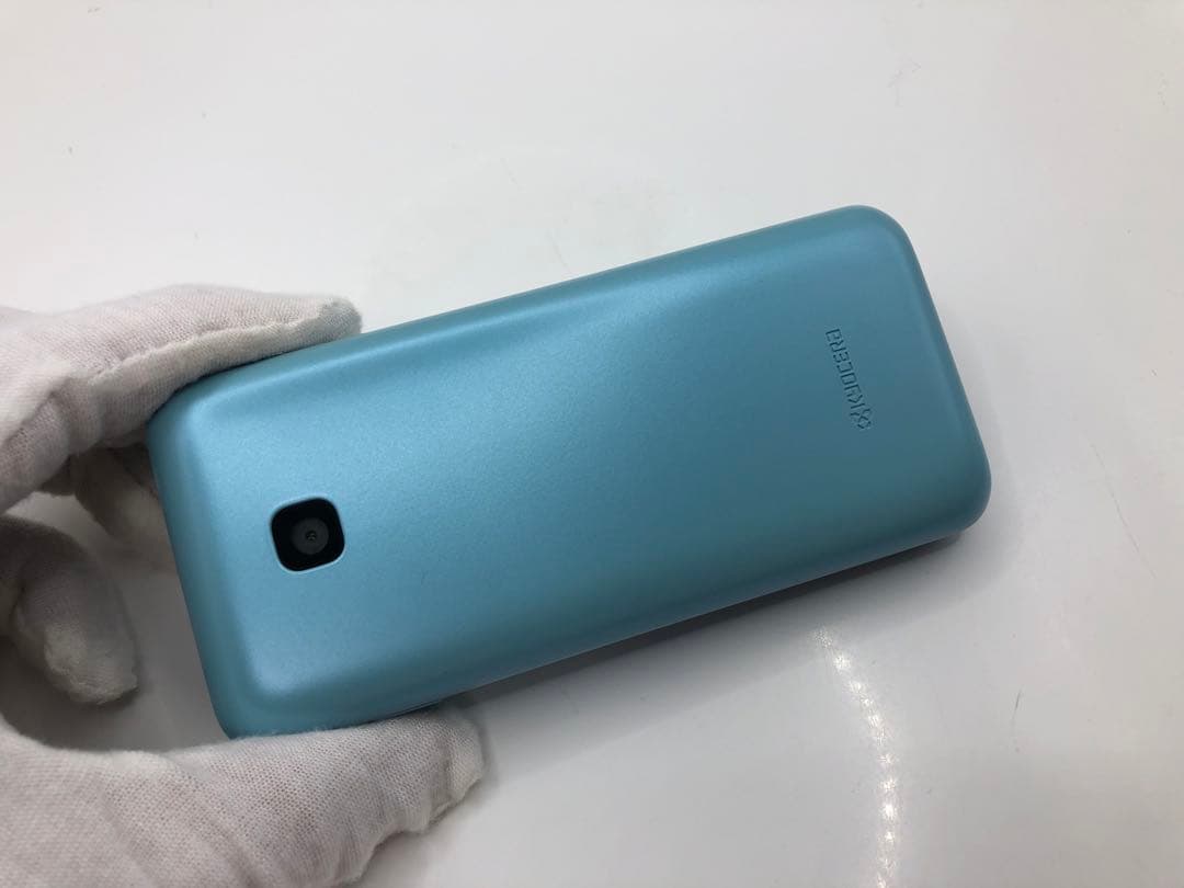 【SIMロック解除済 】au GRATINA KYF42 ライトブルー