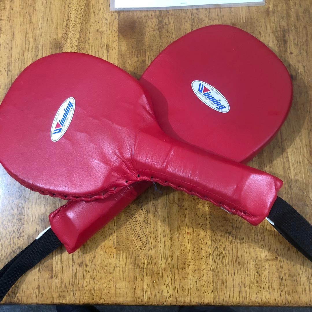 Winning パンチングミット 赤