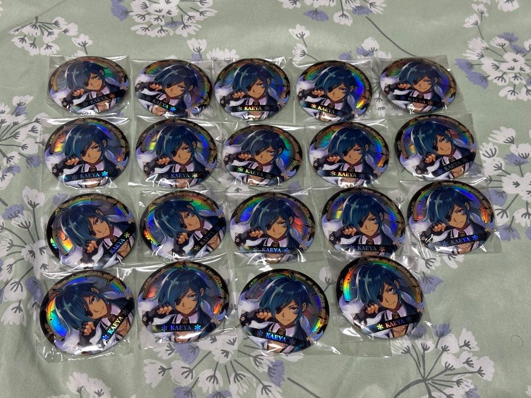 原神 ガイア ホログラム 缶バッジ セガ セット