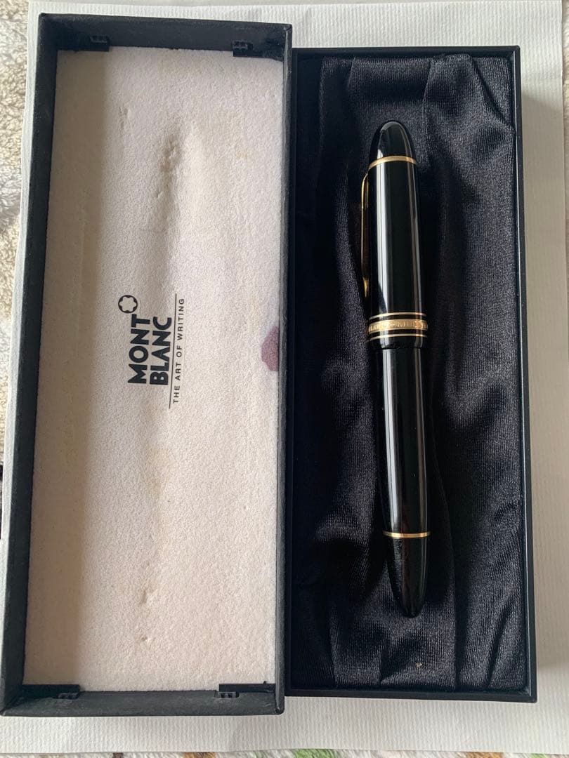 美品 モンブラン 万年筆 マイスターシュテュックNO.149 18Kペン先