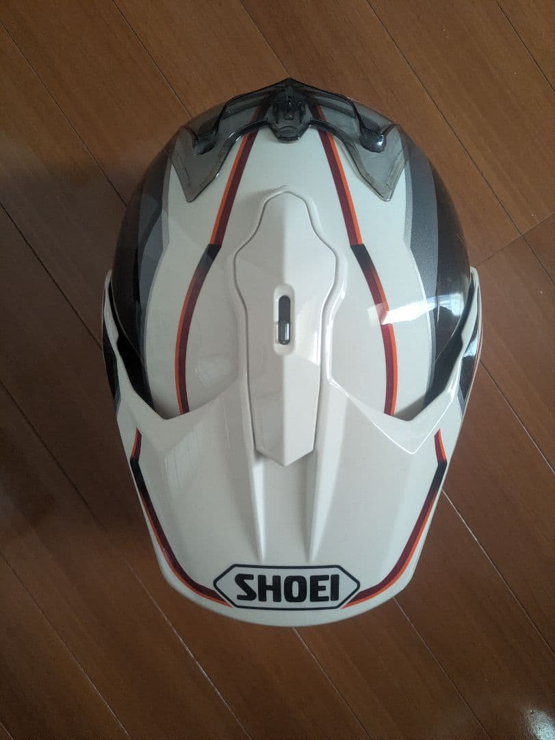 【SHOEI】HORNET DS size L　ホワイト/レッド