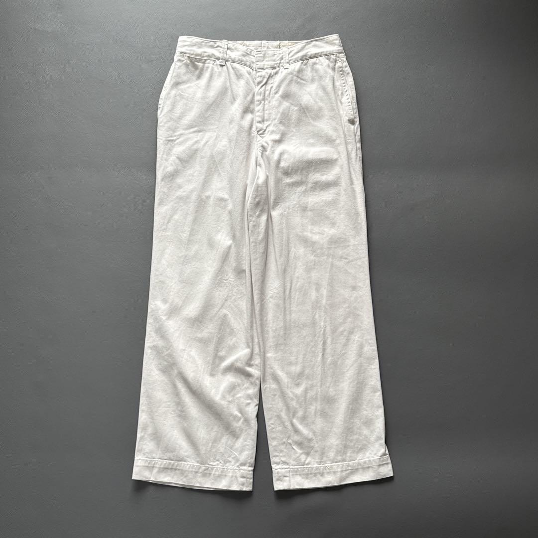 まりりん 様！【定番】45R おこめチノのシャルロットパンツ 2 ホワイト
