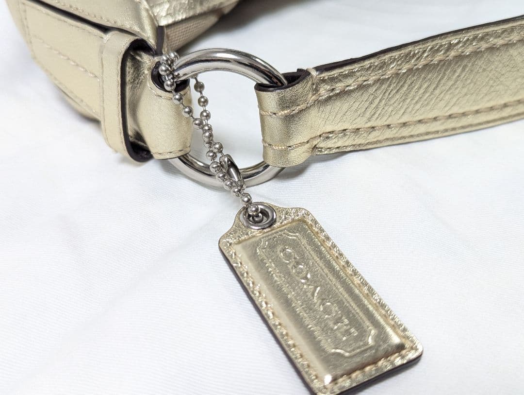 コーチ　COACH シグネチャー　ショルダーバック　パッチワーク　F12315