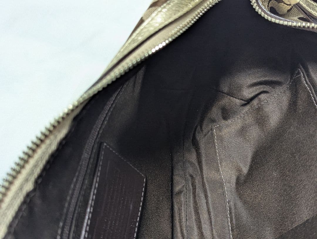 コーチ　COACH シグネチャー　ショルダーバック　パッチワーク　F12315