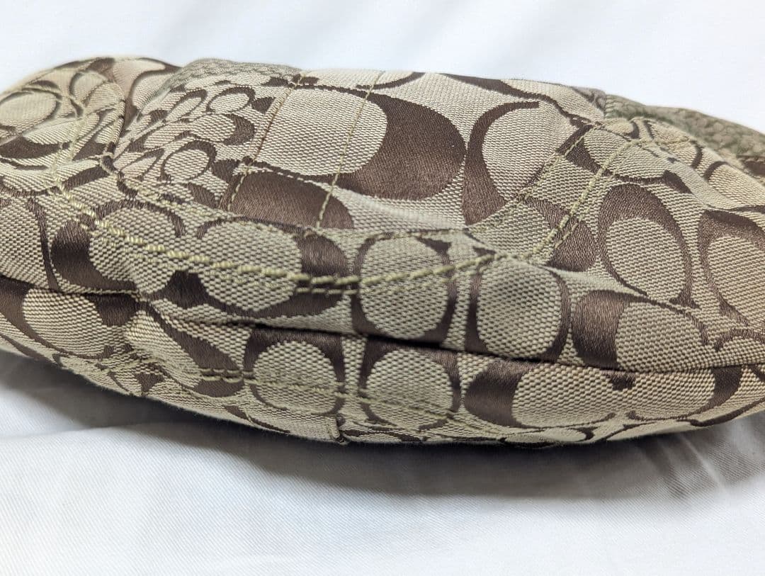 コーチ　COACH シグネチャー　ショルダーバック　パッチワーク　F12315