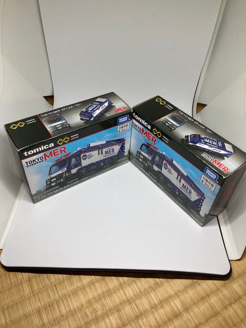 新品未開封　2個セット　トミカ　TOKYO MER ER CAR T01