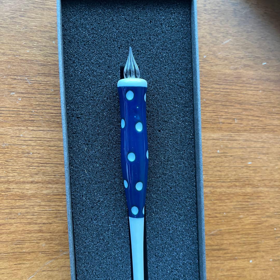 HlZEN5 ガラスペンウレシノペンdot ハーフ 前吉田焼