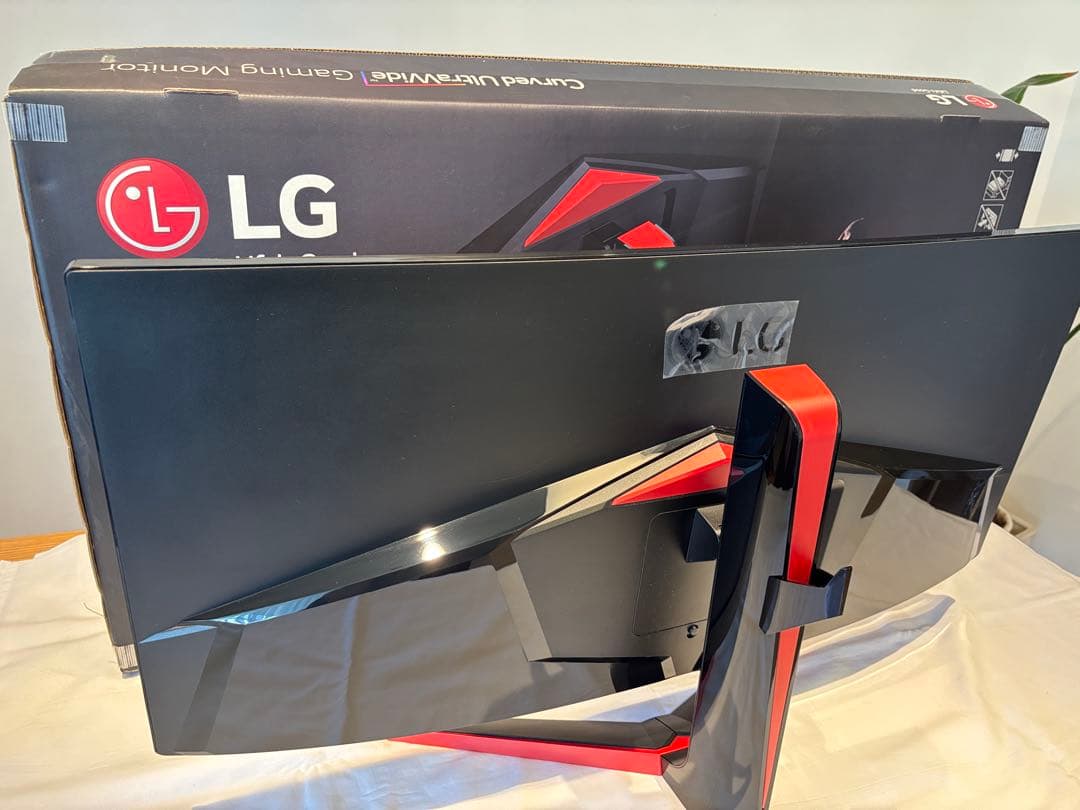 【美品】LG ゲーミングモニター 34UC79G-B 34インチ 144Hz曲面