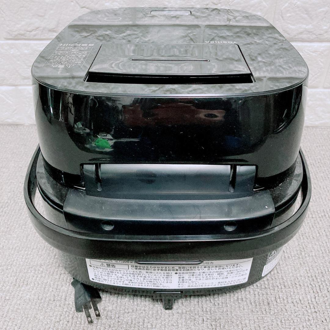 東芝 真空圧力IHジャー炊飯器 RC-10VPN ブラック