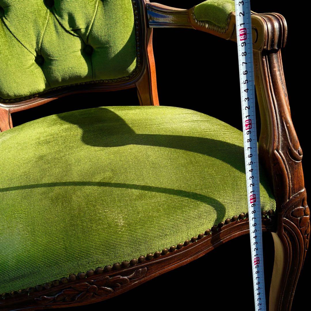 アンティーク　ロココ調　椅子　A