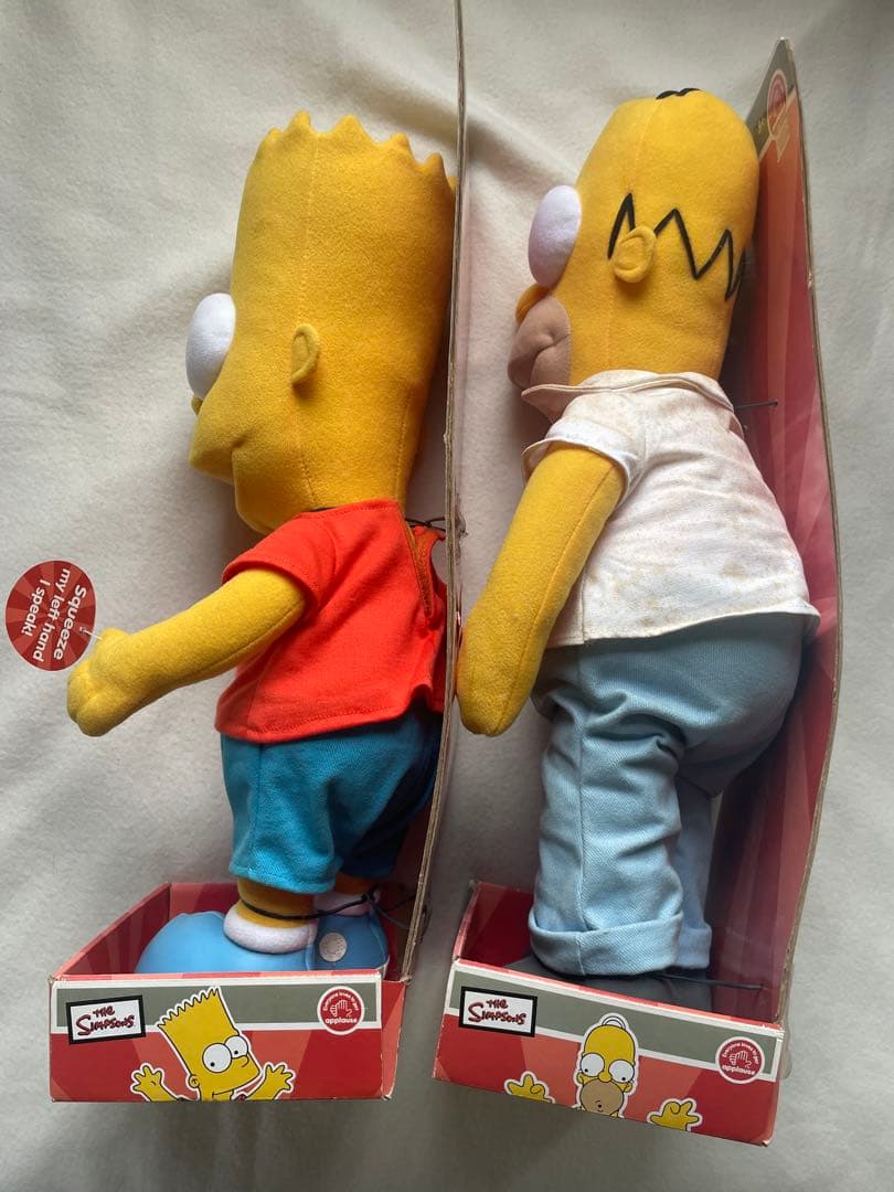 90s simpsons シンプソンズ　トーキング人形　インテリア