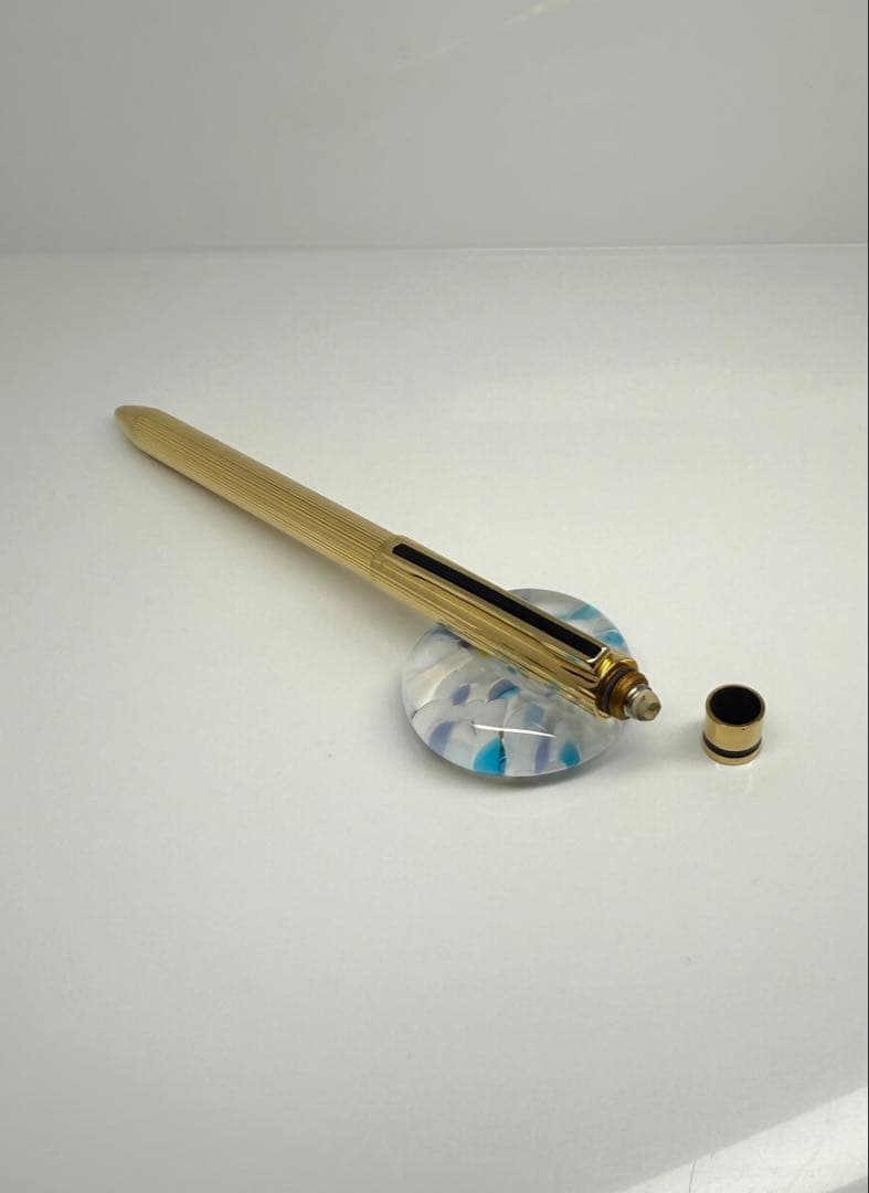 ゼブラ　シャーボ　ゴールド　金　縦縞　多機能ペン　ボールペン　廃盤