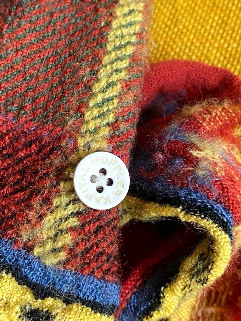 KAPITAL 大判ウールマフラー