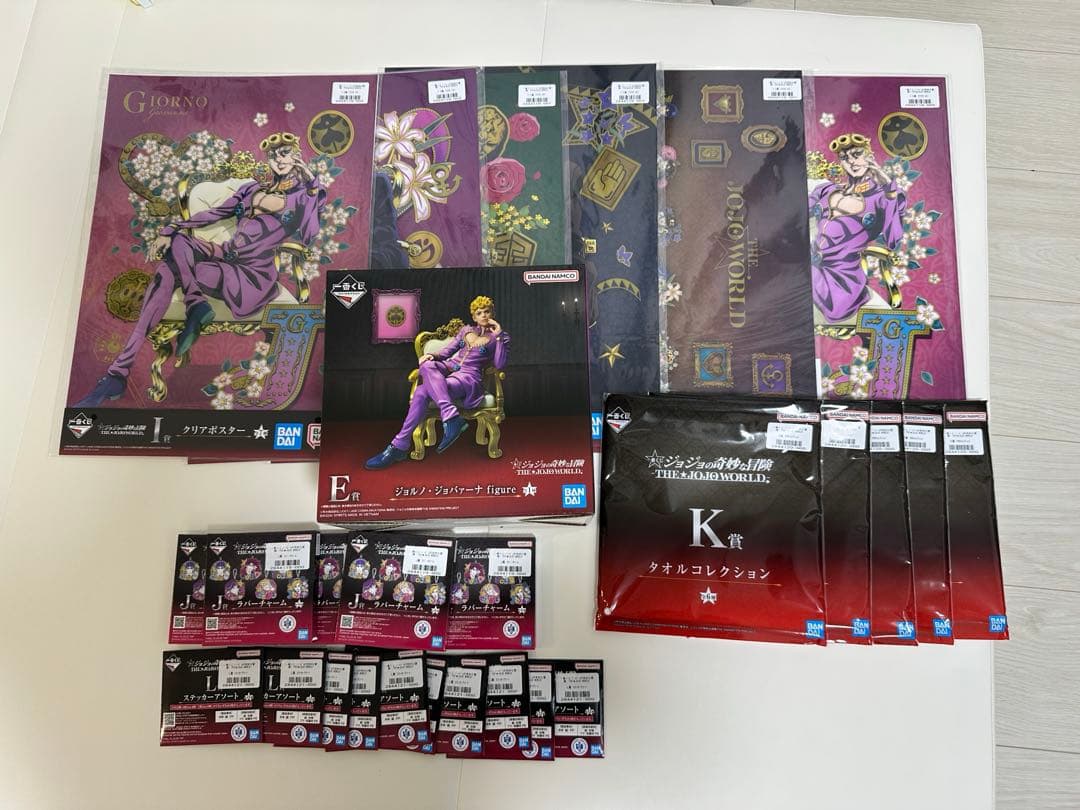 BANDAI ジョルノ・ジョバァーナ E賞 フィギュア