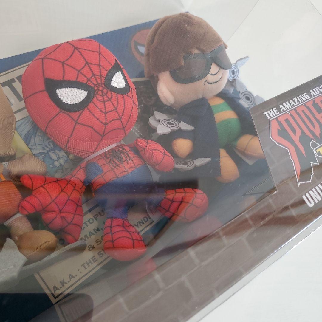 レア USJ限定 スパイダーマン ぬいぐるみセット スパイダーマン・ザ・ライド