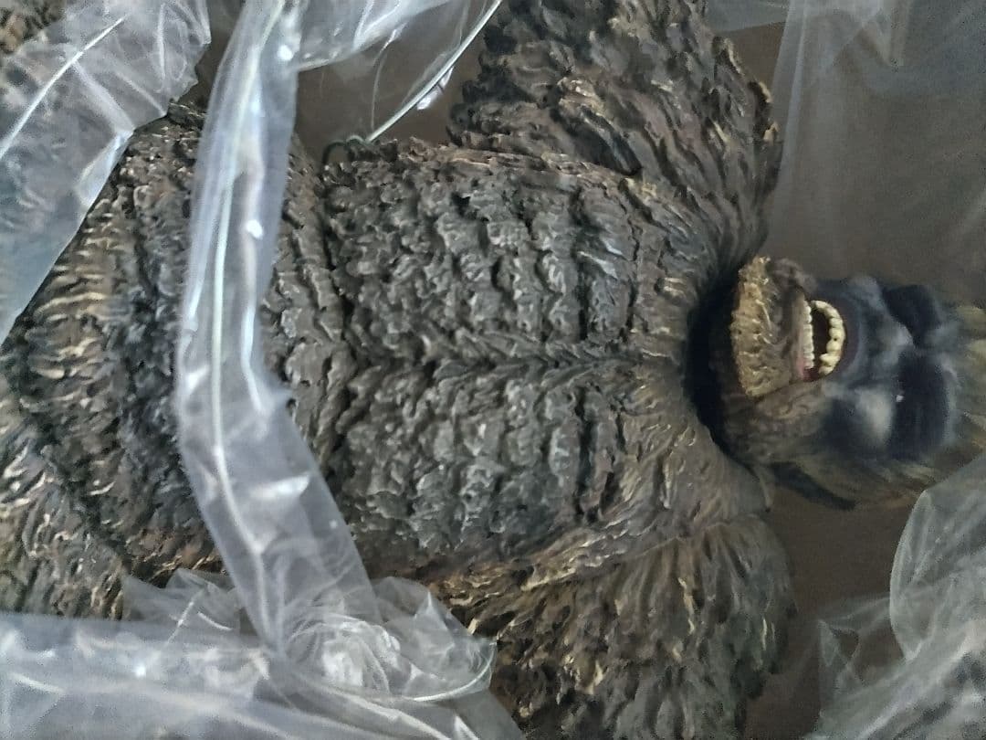 エクスプラス少年リック　大怪獣シリーズサンダ対 ガイラソフビスタチュー２体セット