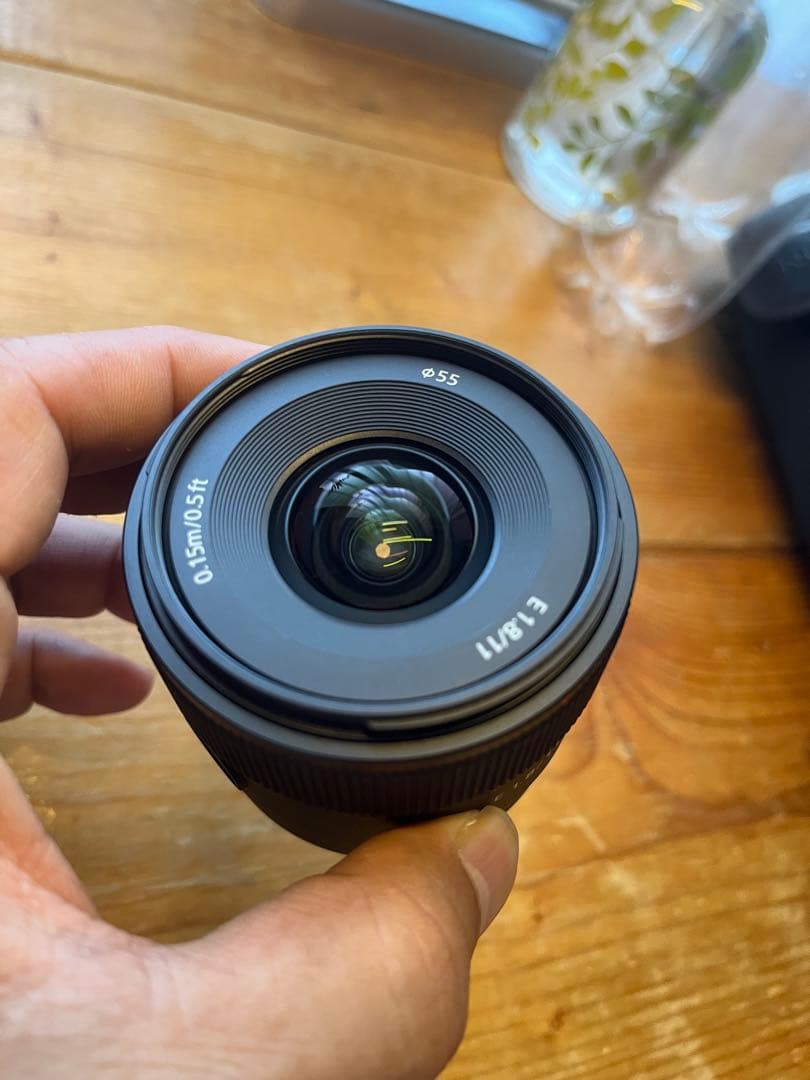 SONY E 11mm F1.8 SEL11F18 保護フィルター付