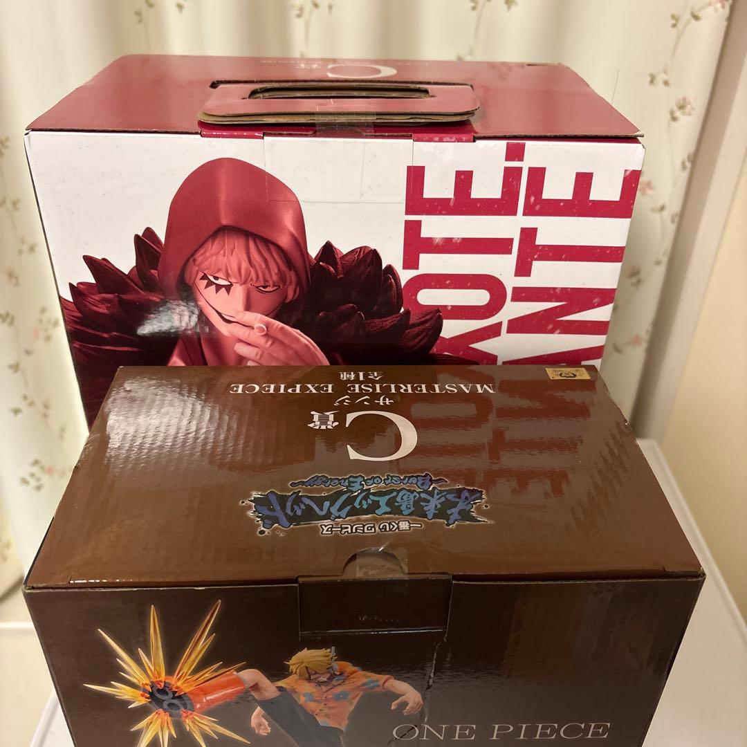 ワンピース　一番くじ　ドンキホーテ　ロシナンテ、サンジ　新品未開封