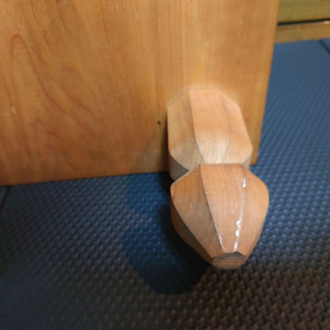 囲碁 天然木 卓上 碁盤 　蛤碁石 セット　碁石22号？　甘い匂いがする碁盤