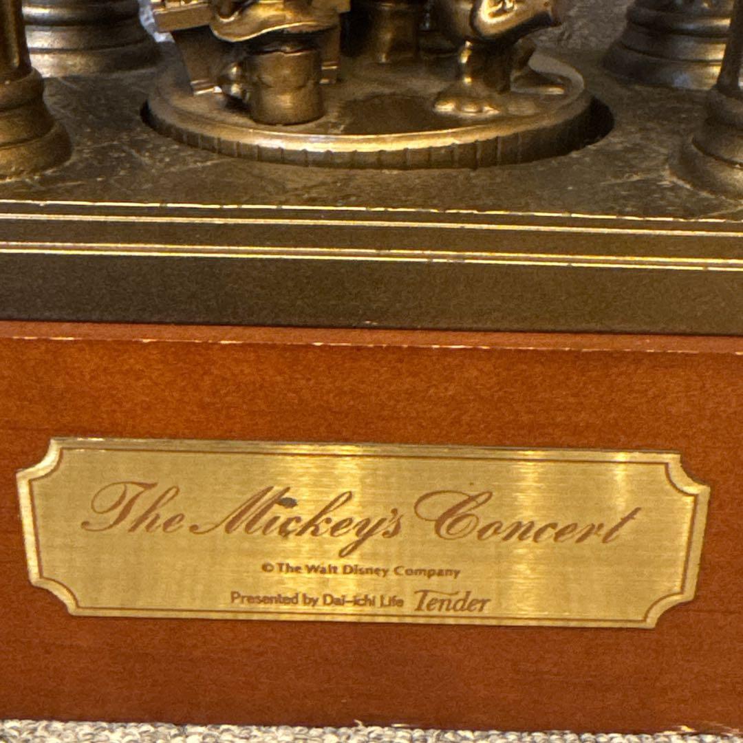 ミッキーマウス オルゴール 置物 非売品