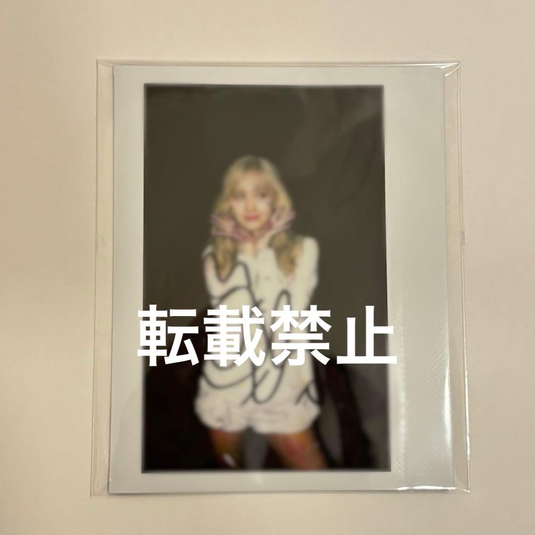 TWICE fanfare モモ 直筆サイン入りチェキ ポラロイド