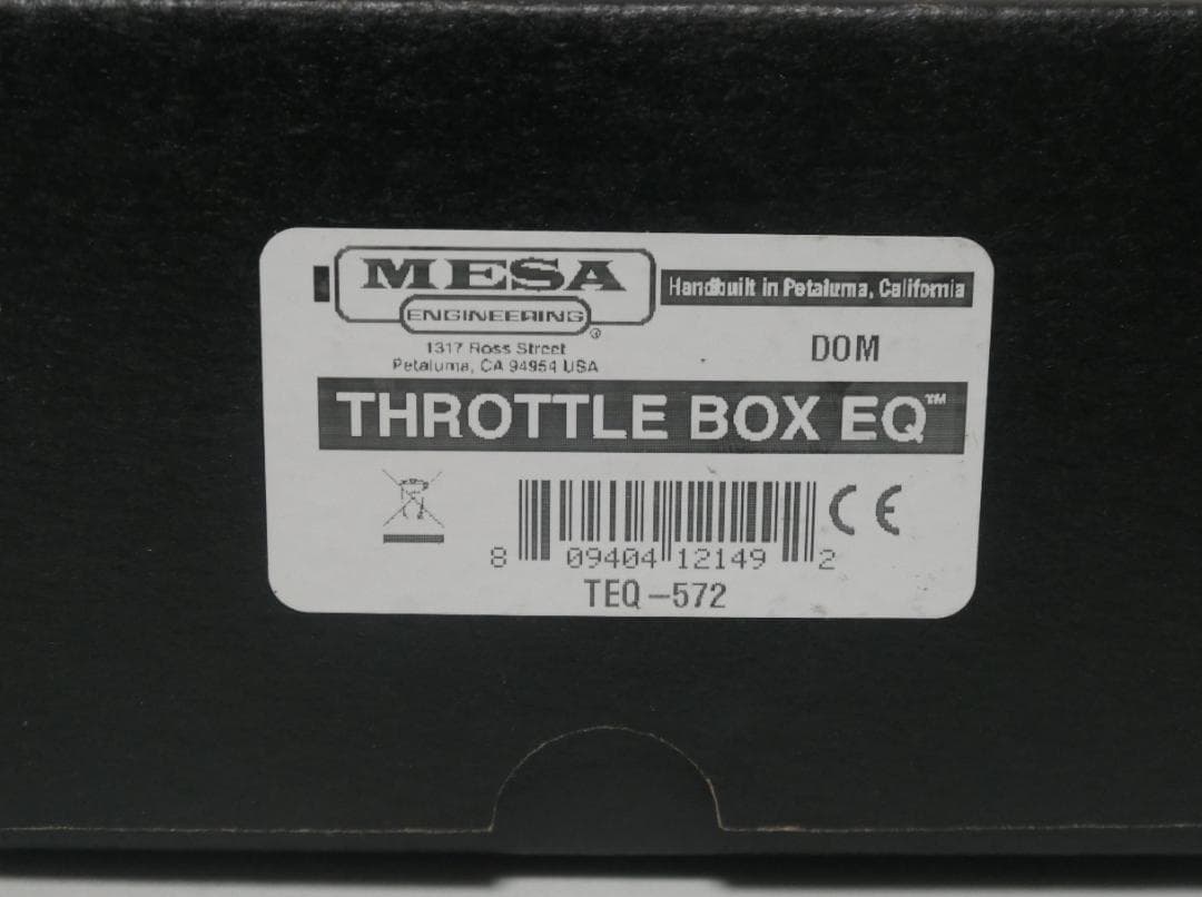Mesa Boogie メサブギーTHROTTLE BOX EQ
