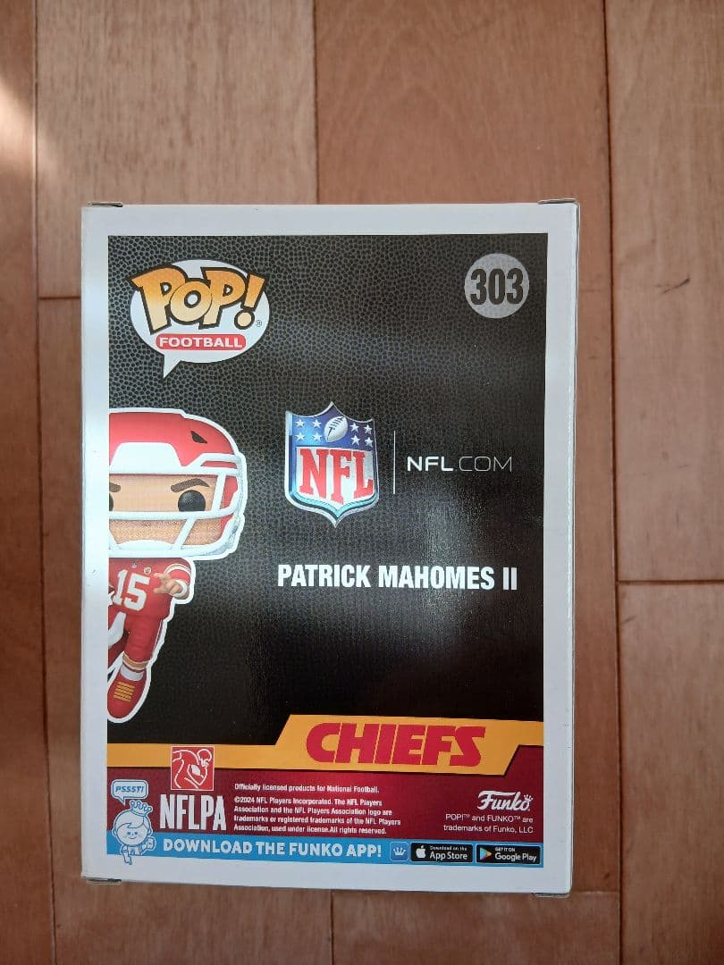 未開封 限定 Funko Pop ファンコ マホームズ Mas NFL