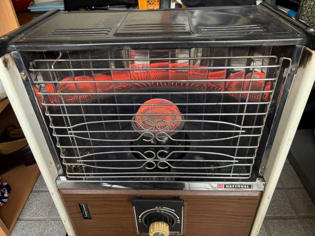 【引き取り限定】昭和レトロ ナショナル 石油ストーブ OS-2306R