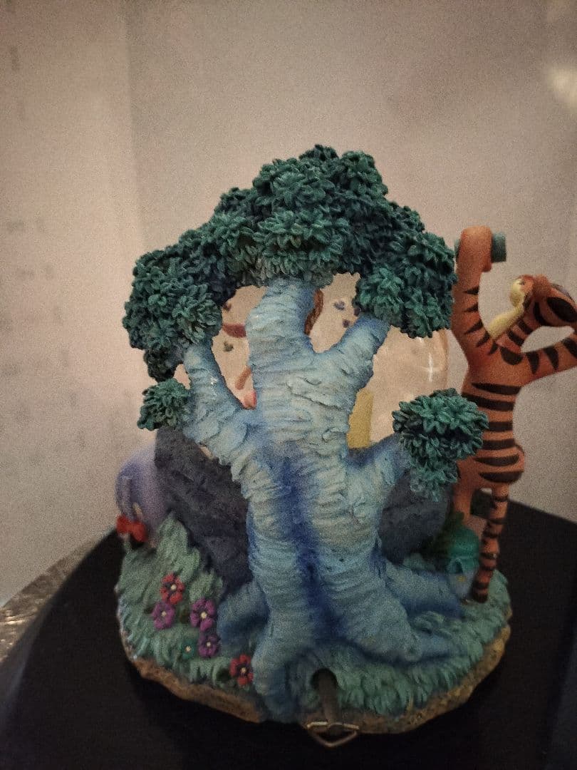 プーさん スノーグローブ フィギュア オルゴール