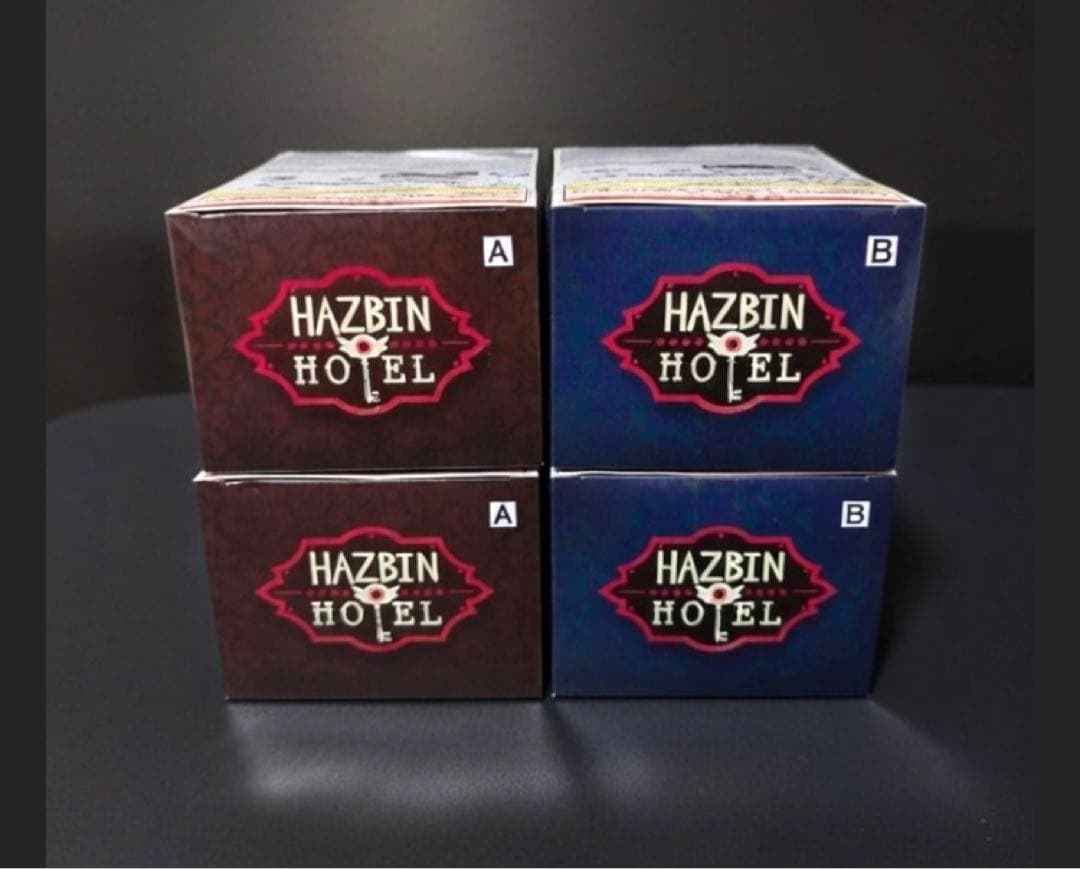 【未開封】ハズビン・ホテルへようこそ モニタートップフィギュア 4種セット