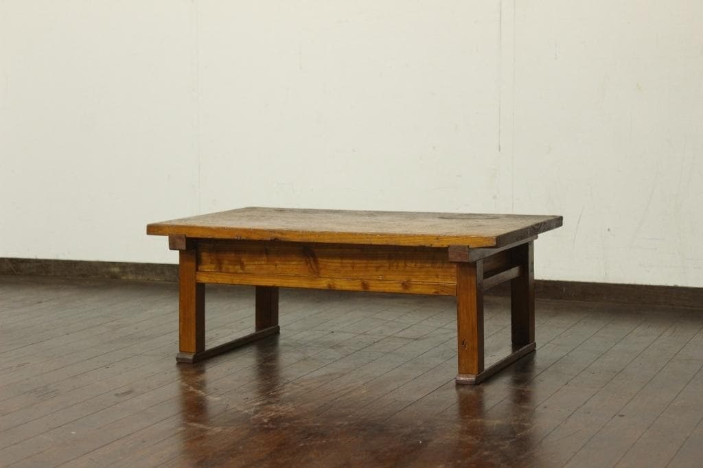 古い使い込まれた風合いが良い文机！古家具/古道具/テレビ台/帳場机/ローボード