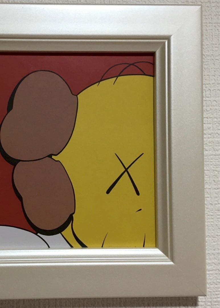 絵画/近代ポップアート/巨匠 /KAWS (カウズ) /インテリアアート/額装品