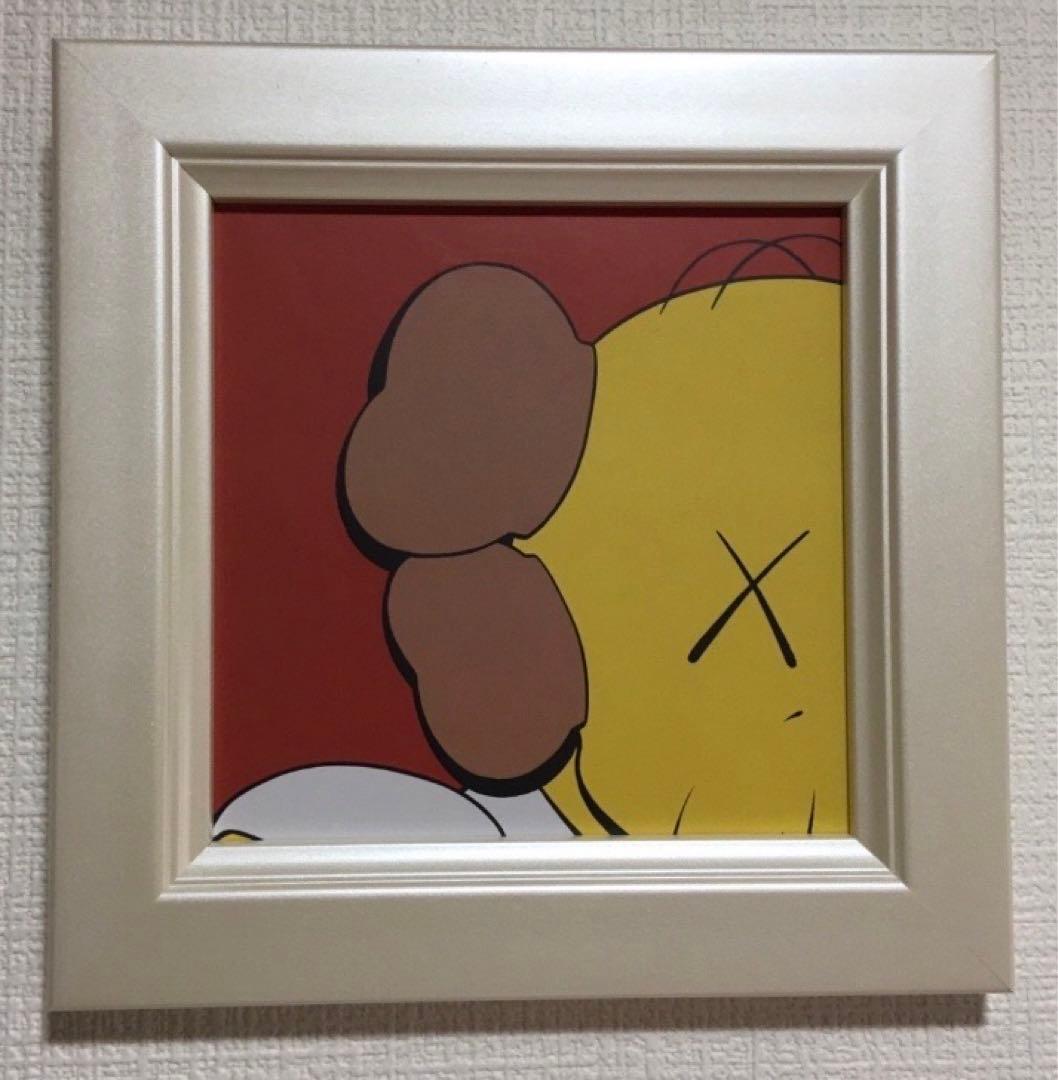 絵画/近代ポップアート/巨匠 /KAWS (カウズ) /インテリアアート/額装品