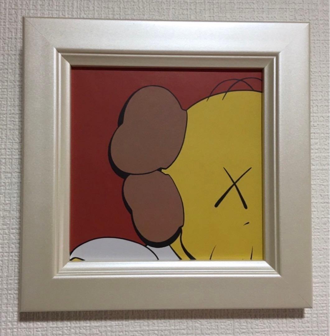 絵画/近代ポップアート/巨匠 /KAWS (カウズ) /インテリアアート/額装品