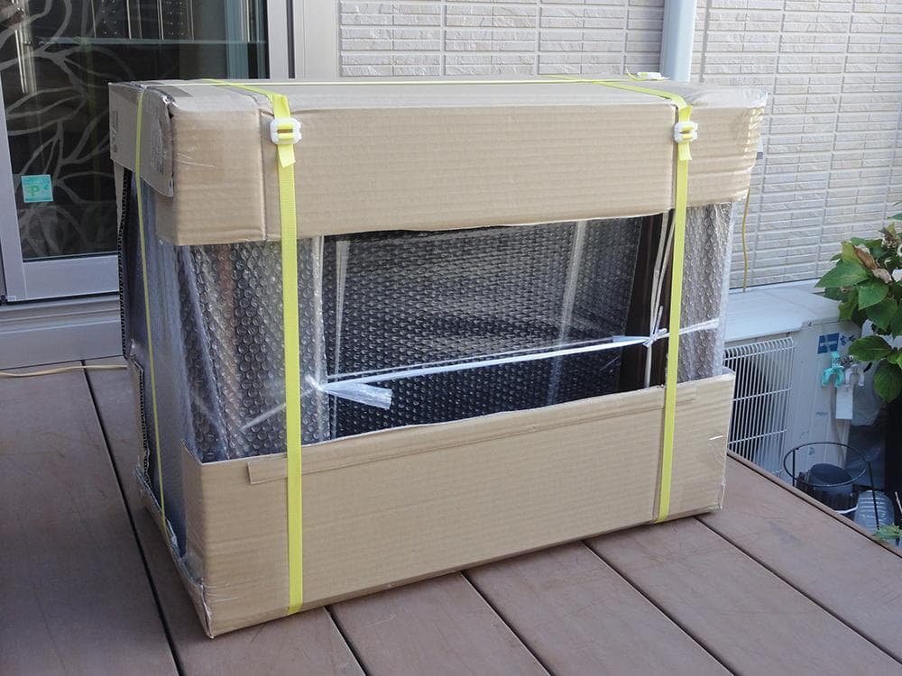 ビオトープ 80L トロ舟＆木枠セット（棚付き）メダカ・金魚飼育用