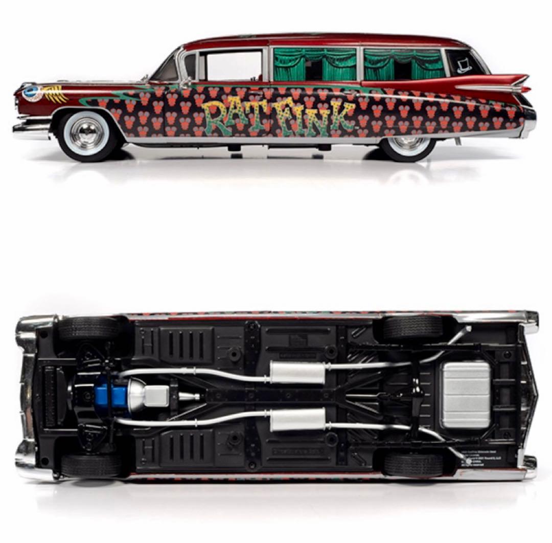 【限定】RATFINK キャデラック ミニカー ラットフィンク アメトイ