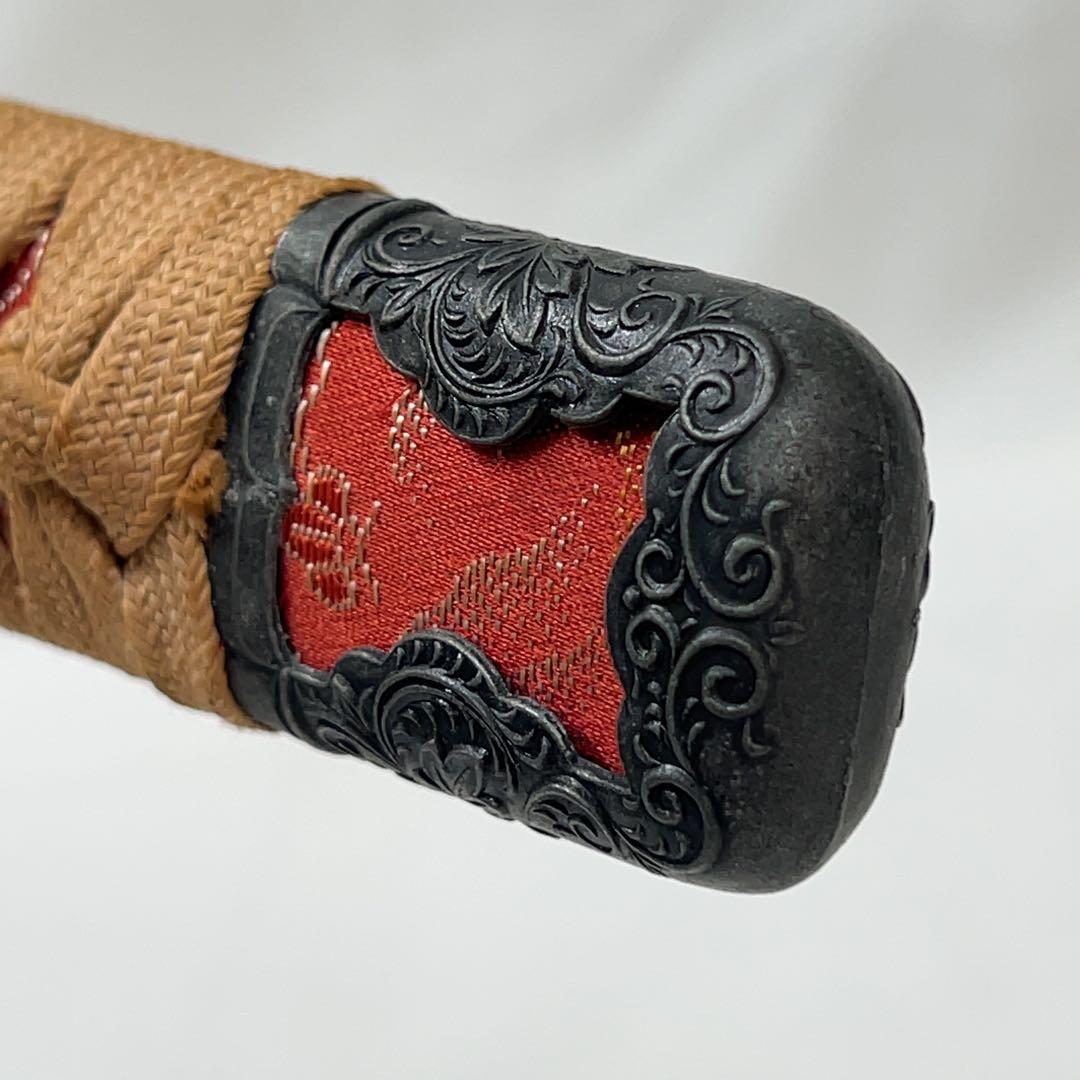 模造刀 陣太刀 鯉 龍 彫り込み 全長110センチ 大太刀 樋入り 希少