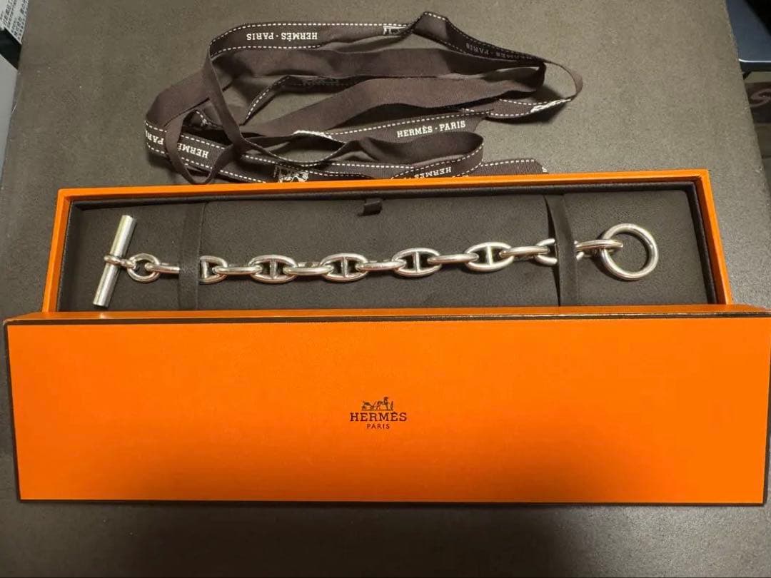 HERMES シェーヌダンクル　GM 13コマ　Hermes 羽田空港店で購入