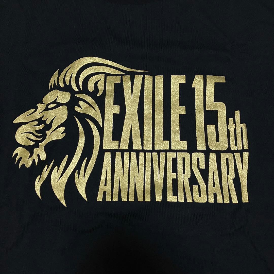 【新品】 非売品 サイン入り EXILE 15周年 Tシャツ レア 黒 半袖