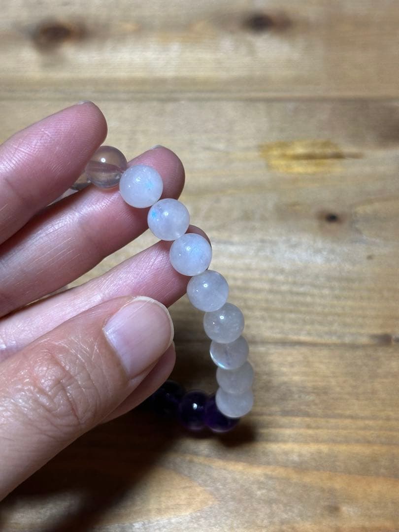 ユニドロブレスレット　パープル系