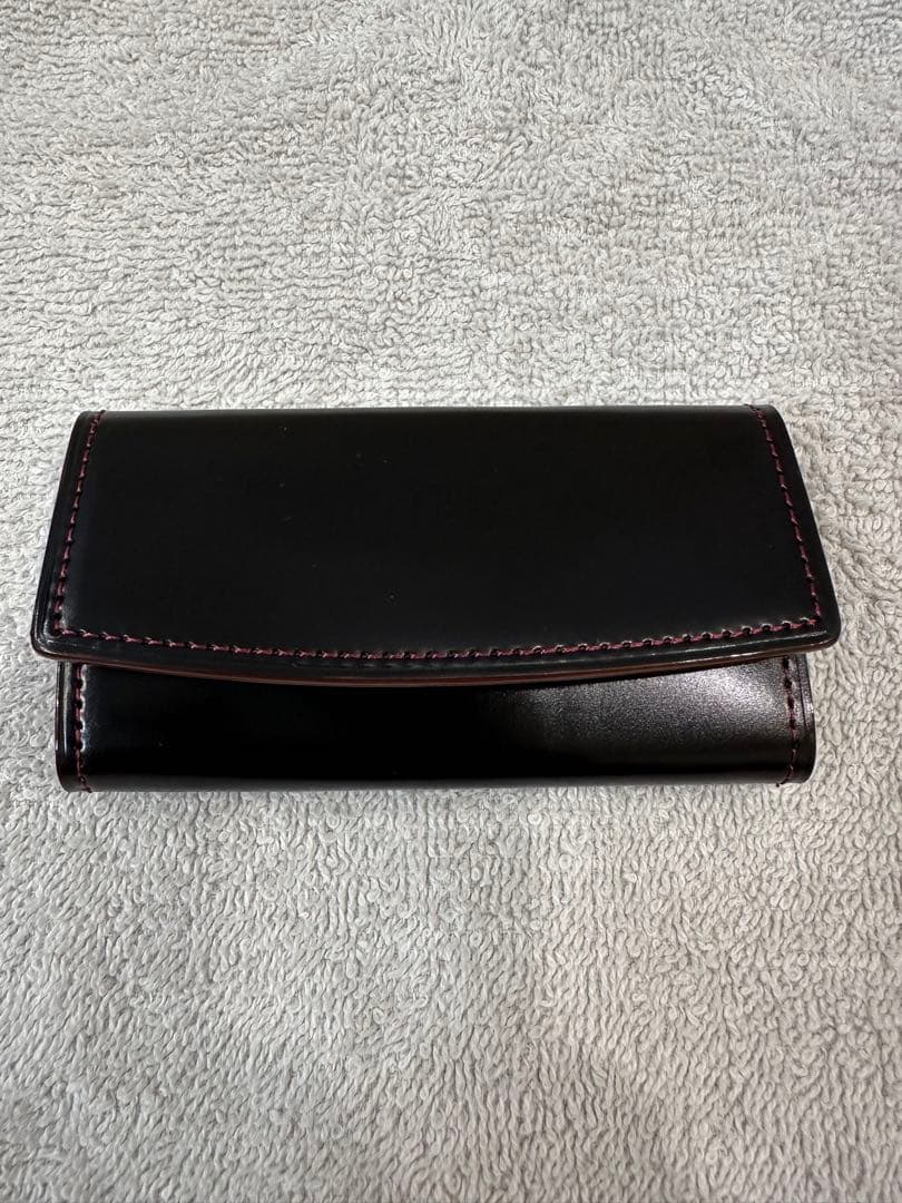 ★新品・未使用★ コードバン　シラサギレザー　キーケース　CYPRIS キプリス