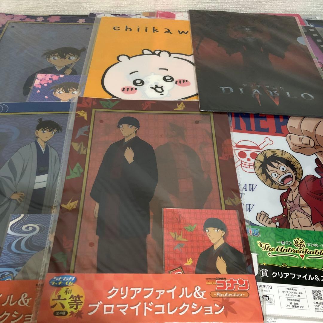 クリアファイル　大量　まとめ売り　アニメ　キャラクター