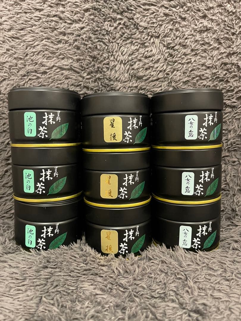 星野製茶園　抹茶　八女の露　池の白　星授　高級　希少