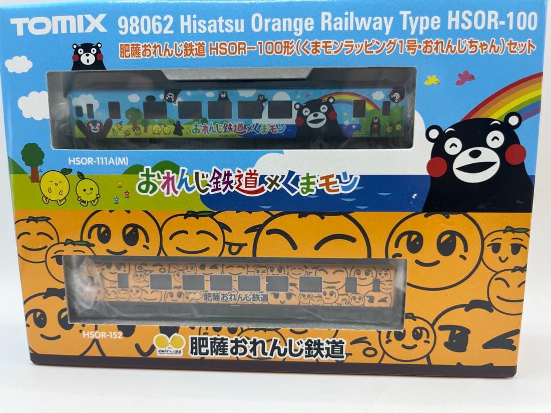 TOMIX 98062 肥薩おれんじ鉄道　くまモンラッピング1号オレンジちゃん