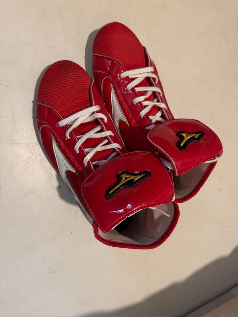 Mizuno ボクシングシューズ レッド　最終値下げ