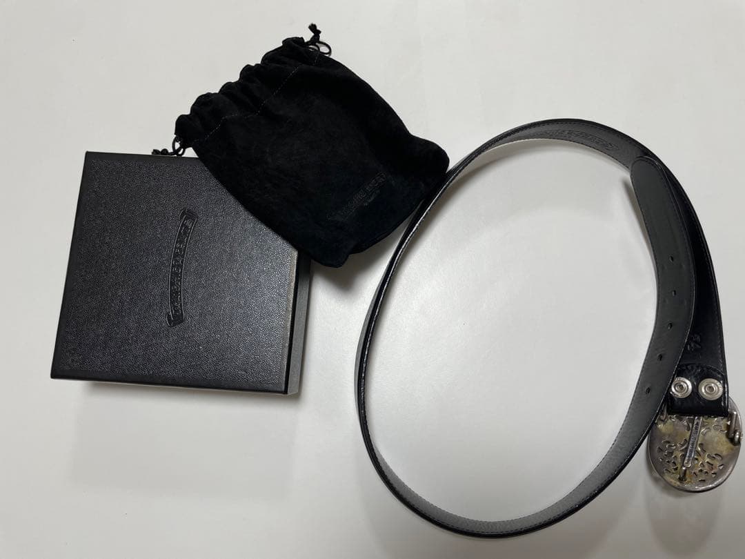 クロムハーツ クラシックオーバルクロスバックル＋ベルトストラップ34 ベルト